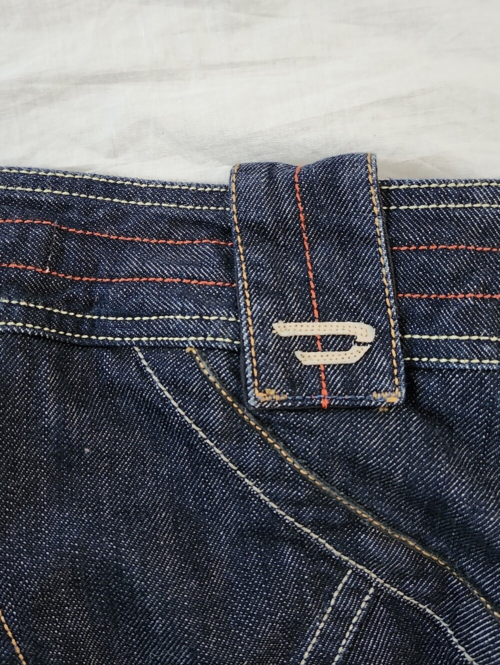 Diesel 100% Cotton Skirt, Denim Blue in Size 6 - Picture 5 of 11